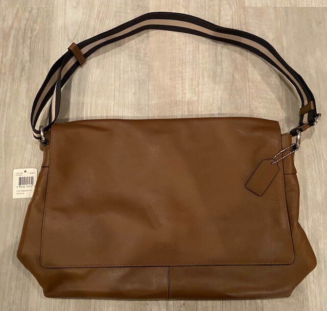 ebay leather messenger bag