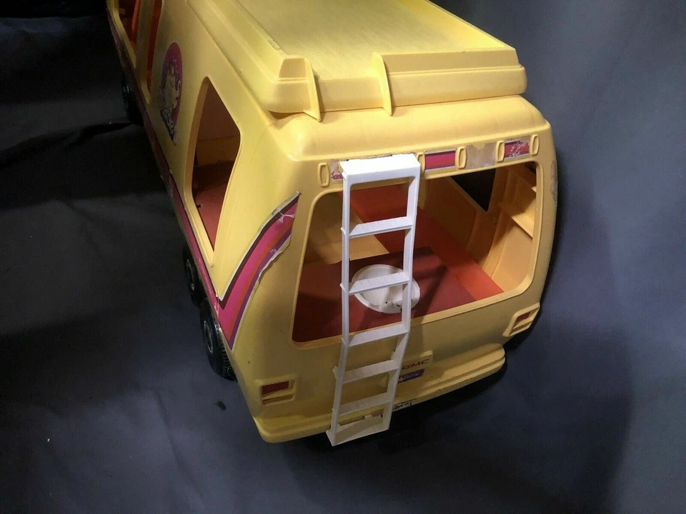 Casa rodante Barbie Star Traveler 1976 vintage autocaravana cámper juego de exhibición hecho en EE. UU. Foto 2 de 4