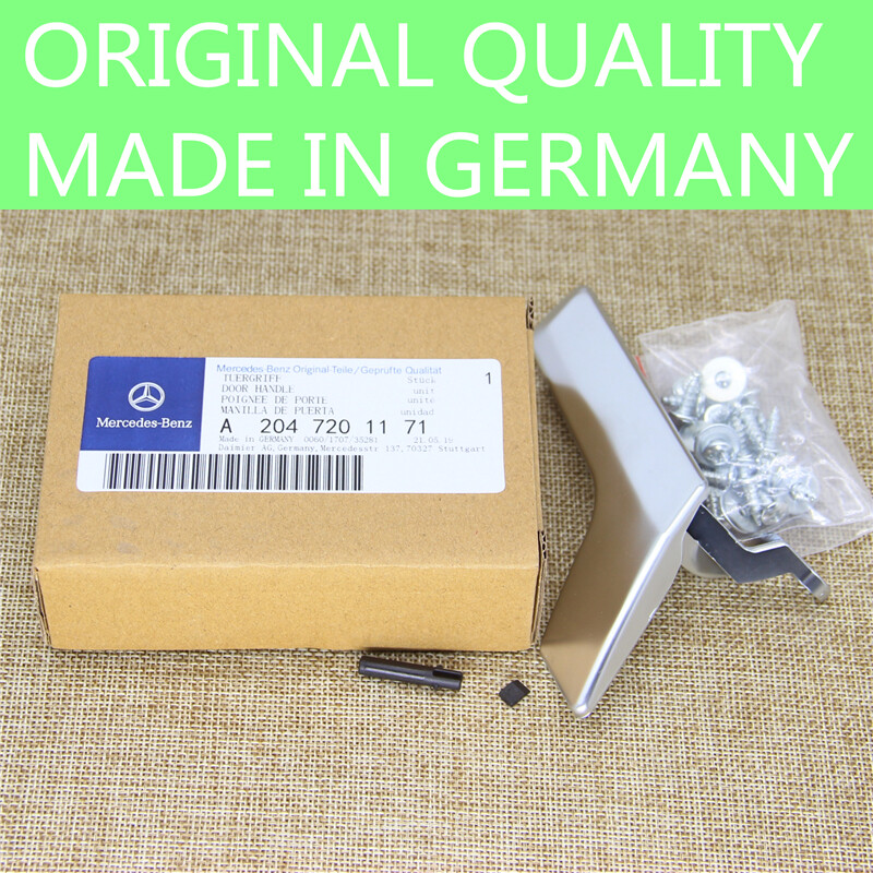 Left Driver Matte Silver Interior Door Handle Repair Kit fits Benz  