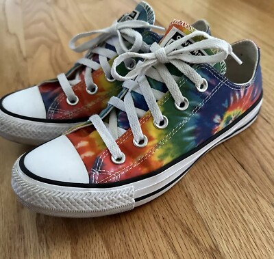 Converse Men s 4 Women s 6 Shoes Chuck Taylor All Star Low Top Tie Dye - 275