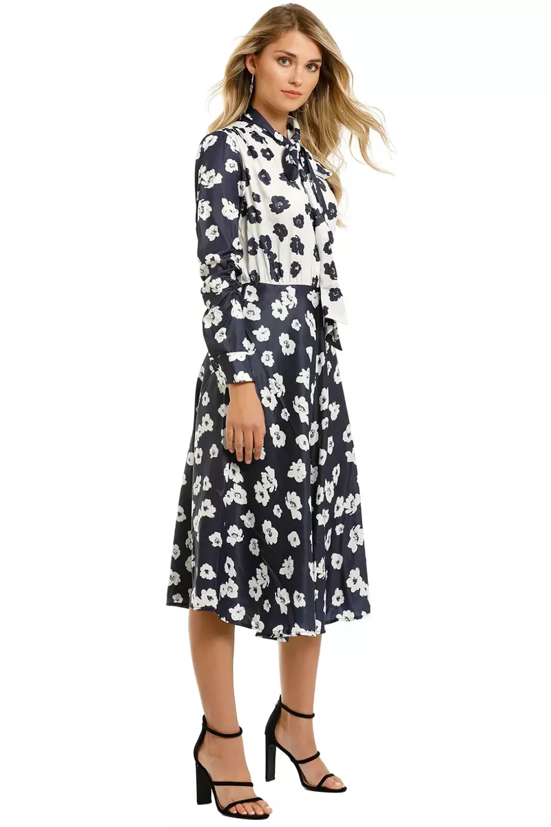 Grace Willow River Dress in Blue Poppy Print Size 8 AU eBay