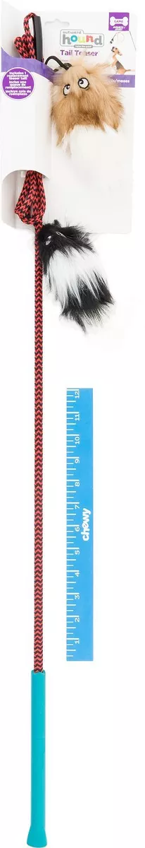 Outward Hound Dog Toy Games Tail Teaser with Refill Tail Teaser