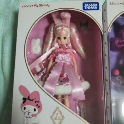 Licca Doll Kuromi My Melody Sanrio TAKARA TOMY Gothic Lolita