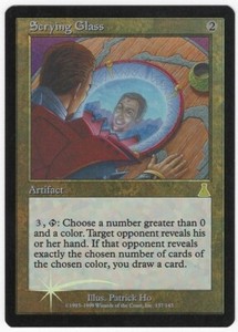 MTG FOIL Scrying Glass – Urza's Destiny NM