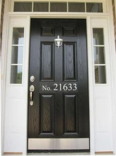house number for door, mailbox, tile... vinyl decal