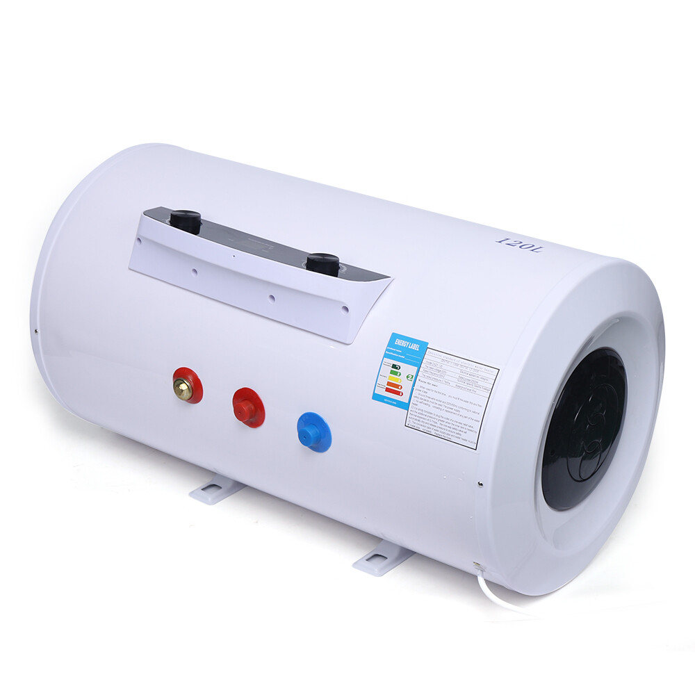2000W 120L acumulador eléctrico acumulador de agua caliente caldera caldera eléctrica con ducha de mano