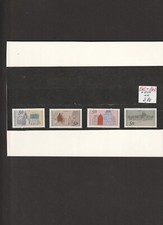BRD - Michel n. 860 - 863 " Anno europeo della conservazione dei monumenti " MNH XXX