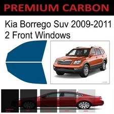Premium Carbon Window Tint fits Kia Borrego Suv 2009-2011 precut tint 2F