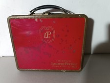 Boîte valise En Tôle Publicitaire Vintage Champagne Laurent Perrier  1981 rouen
