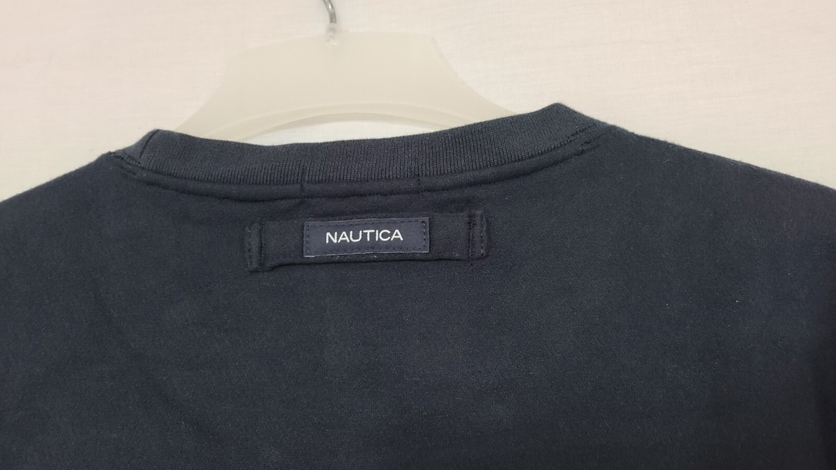 トップス Vintage navy embroidered sweatshirt s-l400.jpg