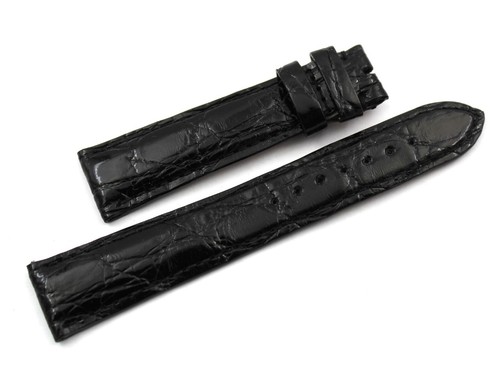 Jager-LeCoultre Reverso Cinturino Vera Pelle Cocco Nero Lucido 19/16mm Unisex - Bild 2 von 5