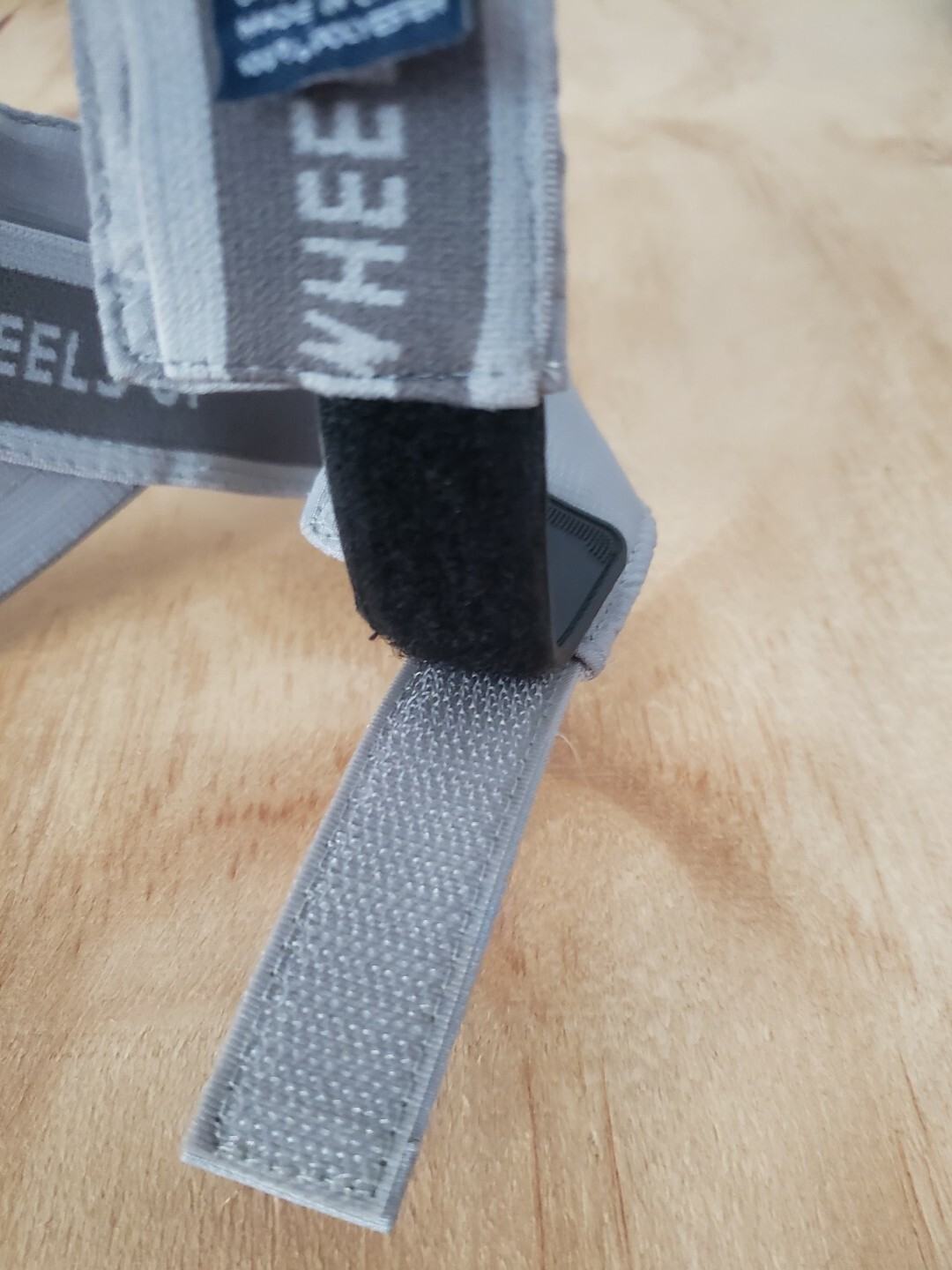 Wheels Up Polyester Gray Visor Hat Cap (H3) - image 8