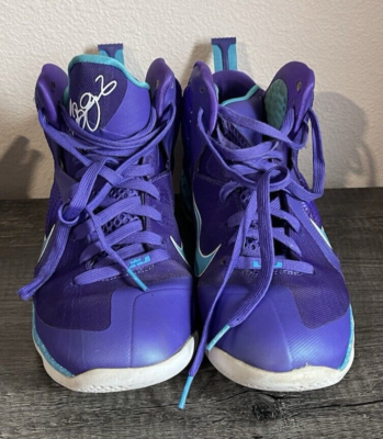 Size 10 - Nike LeBron 9 Summit Lake Hornets Shoes Charlotte