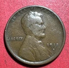 1915S US LINCOLN Cent! "San Francisco" Mint! VG+ Lower Mintage! Old US Coin!