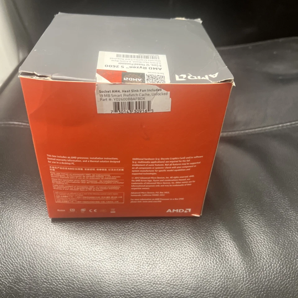 [AMD] Ryzen 5 2600 6-cores up to 3.9 GHz AM4 Processor ⭐Tracking⭐ - Image 2 of 2