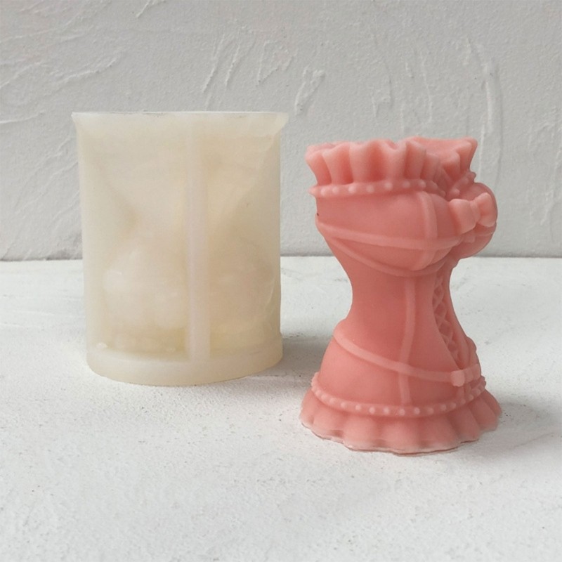 Wedding Dress Molds Corsets Resin Silicone Mould for Flower Pots Making ...