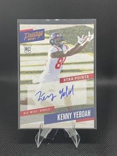 2021 Prestige Chronicles Draft Picks Orange Xtra Points Kenny Yeboah Auto