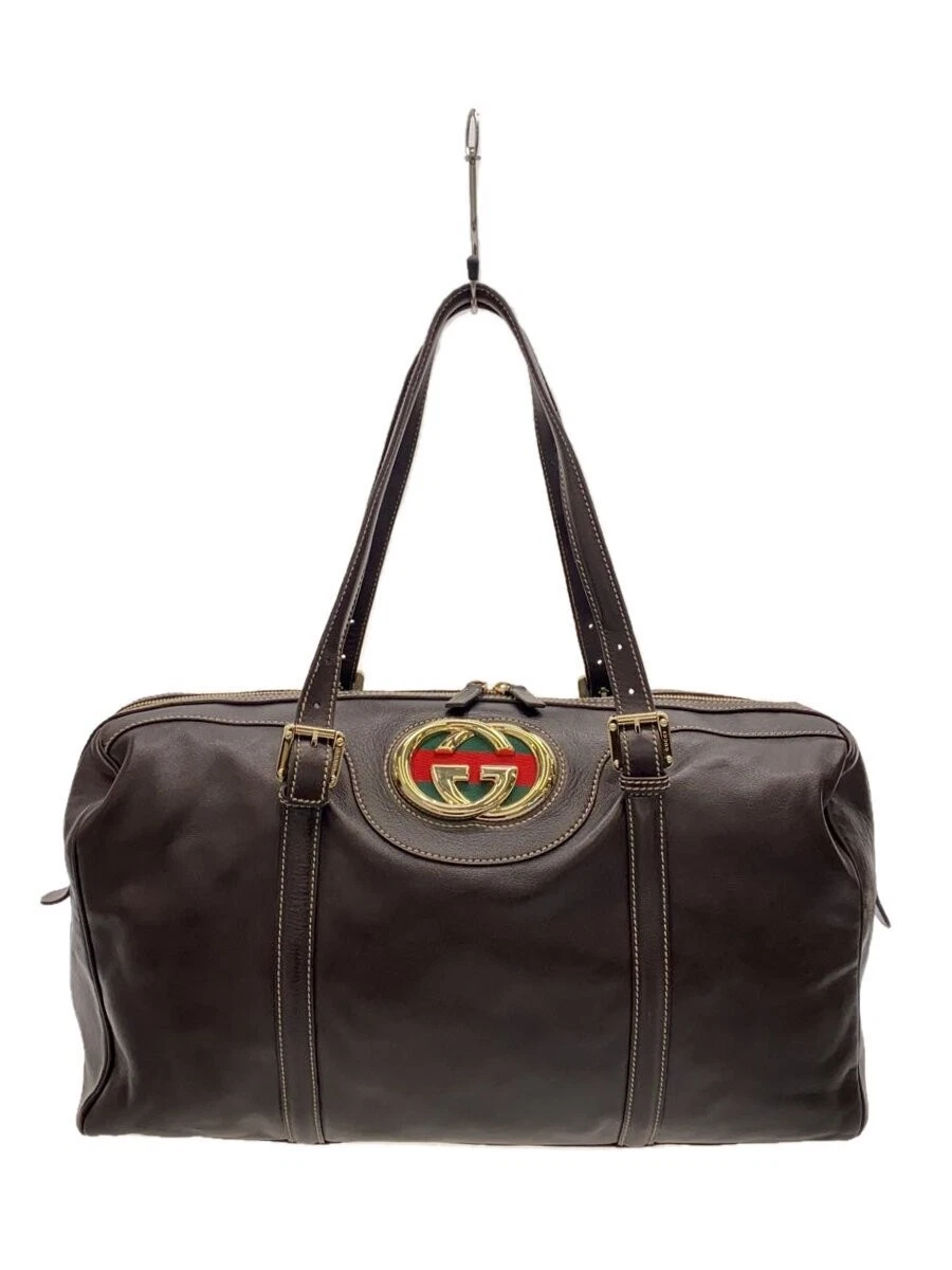Sac GUCCI Boston 175401 Sherry à emboîtement