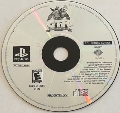 CTR: Crash Team Racing - CE (PlayStation 1, PS1) DISC ONLY | NO TRACKING | M2545