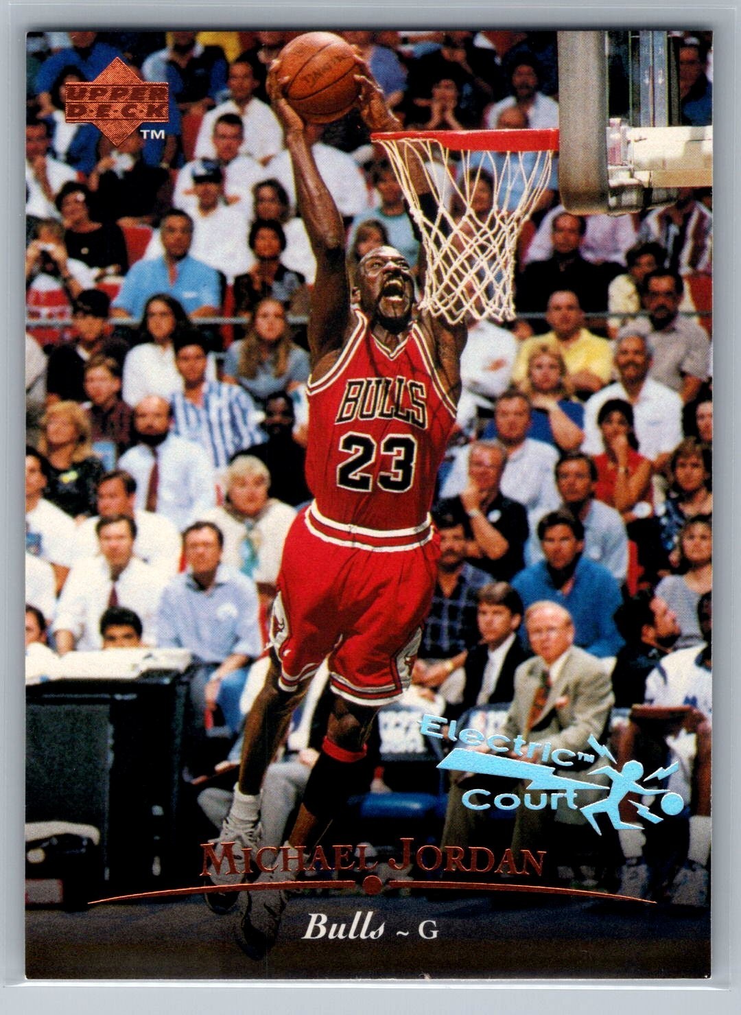 1995-96 Upper Deck - Michael Jordan #23 Electric Court - HOF NM-MT