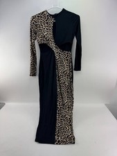 Fashion Nova Womens Leopard Print Dress Size L