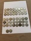 Lot Of 50 Kennedy Half Dollars 40% Silver 1967 68 69 Used Circulated Nice Shape