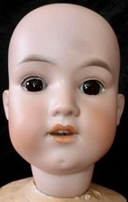 ANTIQUE DOLL , BISQUE DOLL , GEORGE BORGFELDT , c.1900 25" / 63cm