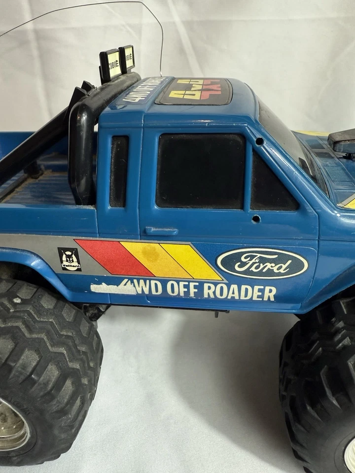 Nikko Ford Ranger Off Roader 4x4 Rc Pick Up Truck Jeep Vintage Spielzeug - Bild 3 von 4