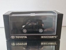 Minichamps 1:43 Toyota iQ Black Mint In Box *