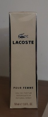 LACOSTE POUR FEMME PARFUM EAU DE PARFUM 50ML SPRAY VINTAGE Sigillato
