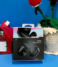  299  100  Authentic  Bose Ultra Open-Ear True Wireless Bluetooth Earbuds Black