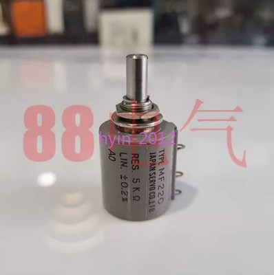 1pcs Used SERVO Potentiometer TYPE MF220/MF22O [5KΩ/ 5Kω] #nm