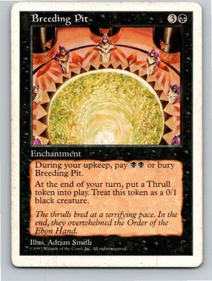 Magic the Gathering Breeding Pit 5th Edition MTG Free Shipping!