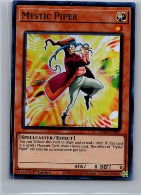 Mystic Piper RA04-EN005 SR 1st Edition NM