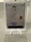 PEYTON WATSON, 2022/23 Leaf Trinity,  Printing Plate Black Ink, R/C AUTO 1 Of 1