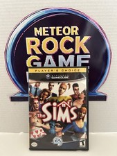 The Sims (Nintendo GameCube, 2003) Complete Clean Game Disc- Same Day Shipping