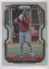 2021 Panini Prizm Silver Prizm Wyatt Mathisen #84 0f72