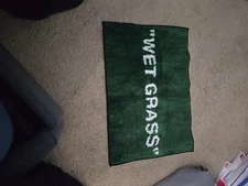 Wet Grass Rug  1,3x2ft-40x60cm