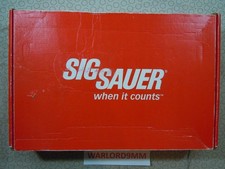 SIG SAUER P220 RED CARDBOARD BOX WITH FOAM INSERT - 64631.