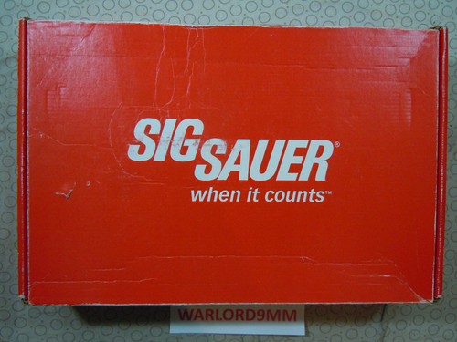 SIG SAUER P220 RED CARDBOARD BOX WITH FOAM INSERT - 64631.