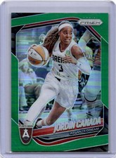 2025 Panini Prizm WNBA #120 Jordin Canada Green Prizms