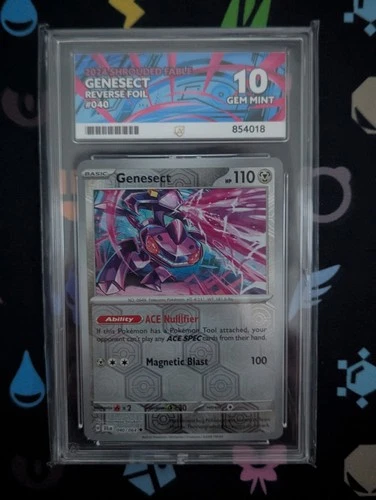 Genesect [040/064] Shrouded Fables Reverse Holo Ace Grade 10