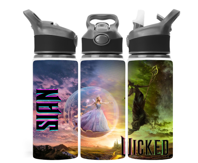 Wicked Inspired Personalised Water Bottle - 650ml