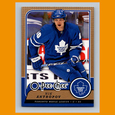 Nik Antropov #77 2008-09 O-Pee-Chee Toronto Maple Leafs Hockey Card NHL