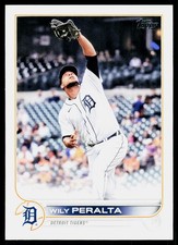 2022 Topps Wily Peralta #653 Detroit Tigers
