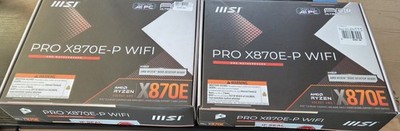 MSI PRO X870E-P WiFi Motherboard AM5 DDR5 PCIe 5.0 M.2 Gen5 Wi-Fi 7 ATX
