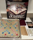 VINTAGE Scrabble Deluxe Edition Board Game COMPLETE Milton Bradley 1989