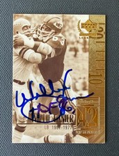1999 UD Century Legends WILLIE LANIER signed card | Chiefs - autograph HOF