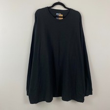 Duluth Trading Longtail T Long Sleeve Crewneck T Shirt 3XL Black