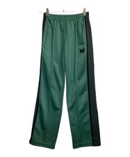 Needles TRACK PANTS POLY SMOOTH green MR286